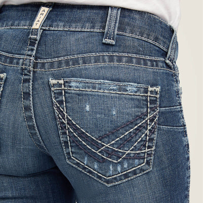 Ariat Women's Mid Rise Boot Cut Jeans - Raquel Style - Korvel