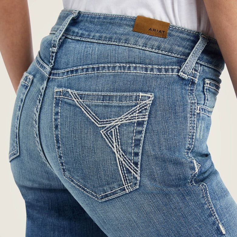 Ariat Women's Chelsey Wide Leg Trouser Jeans - Korvel