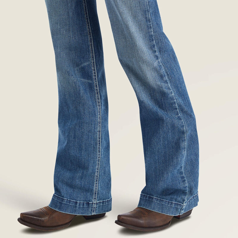 Ariat Women's Chelsey Wide Leg Trouser Jeans - Korvel