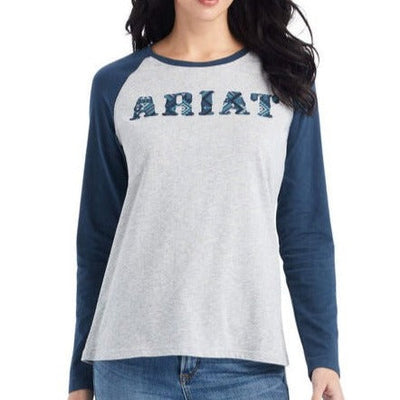 Ariat Women's Stylish Baseball Tee - Korvel