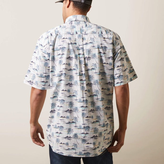 Ariat Men's Palm Oasis Short Sleeve Shirt - Korvel
