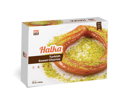 Turkish Sweet Churros (Halka) – Gift Pack, 6 pcs, 16 oz (454 g)