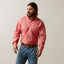 Ariat Pro Series Oberon Men's Long Sleeve Shirt - Poppy Red - Korvel