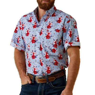 Ariat Men's Tropical Paradise Hawaiian Shirt - Korvel