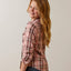 Ariat Girls' Saguaro Plaid Long Sleeve Shirt - Korvel