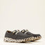 Ariat Women's Charcoal Hilo Flats with Leopard Print Soles - Korvel