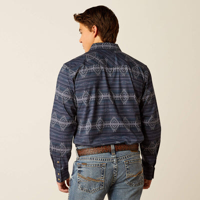 Vintage Vibe | Ariat Men's Indigo Shirt - Korvel