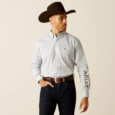 Ariat Men's Classic White Kody Long Sleeve Shirt - Korvel
