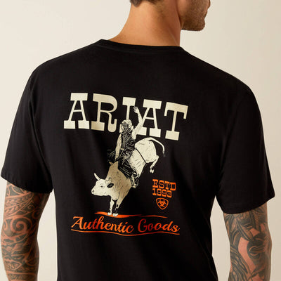 Ariat Men's Bull Riding Graphic Tee - Ultimate Comfort - Korvel