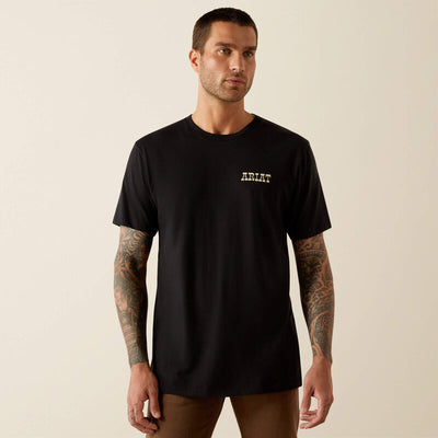 Ariat Men's Bull Riding Graphic Tee - Ultimate Comfort - Korvel