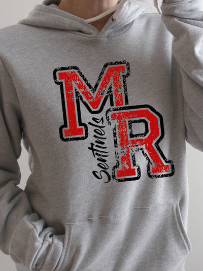 MR Sentinels Diagonal Print Hoodie