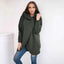 Women's Plus Size Solid Color Overcoat