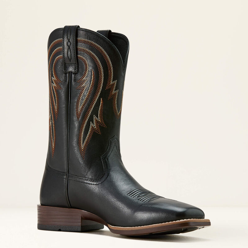Ariat Men's All-Black Plano Cowboy Boots - Korvel