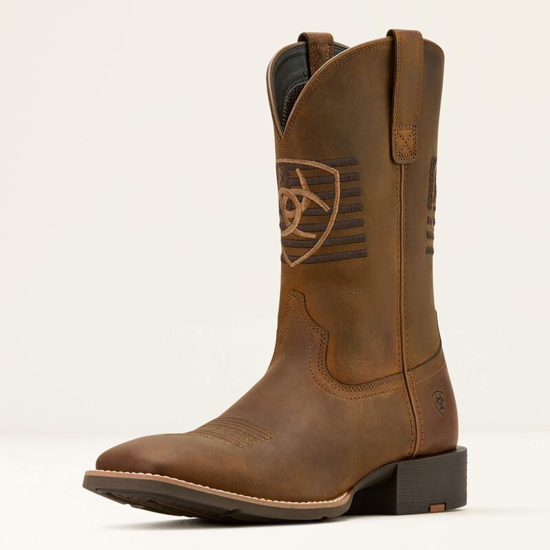 Ariat Men's Sport Freedom Boots - Patriotic Style - Korvel