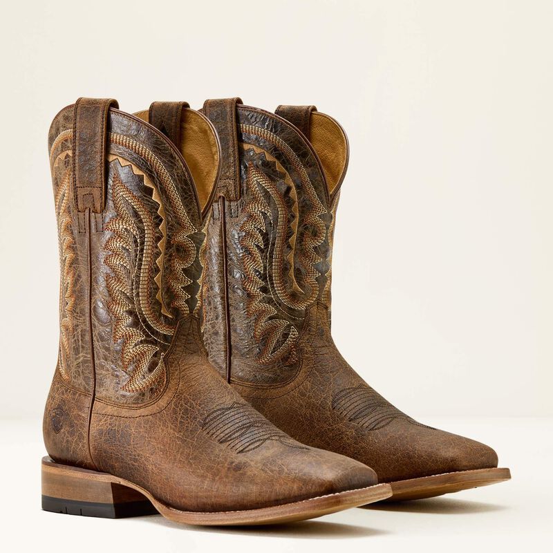 Ariat Rock Ridge Men's Western Boots - Saddle Brown - Korvel