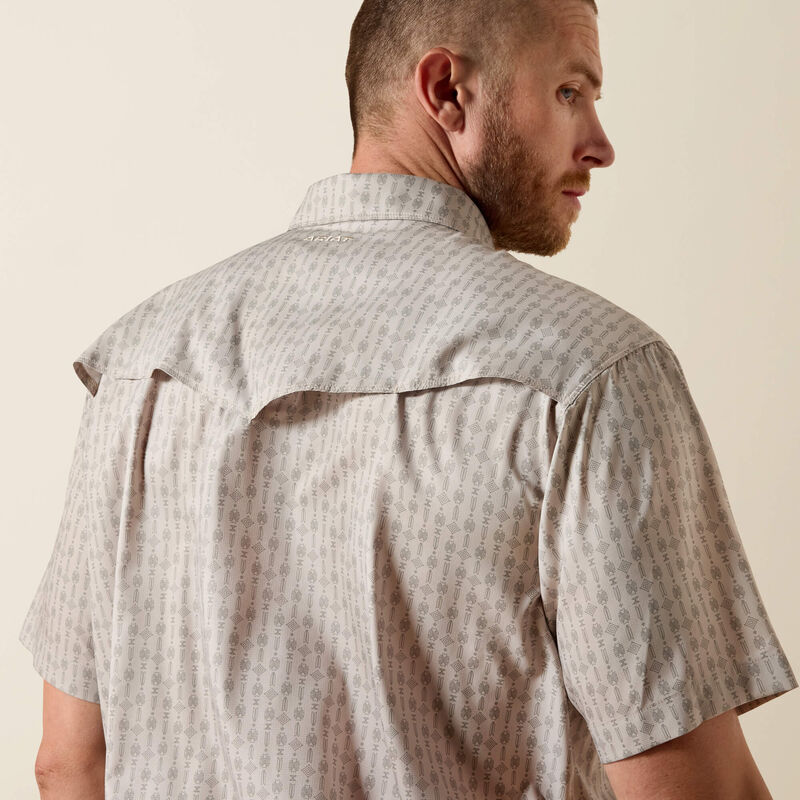 Camisa Venttek Island Fossil para Hombre de Ariat