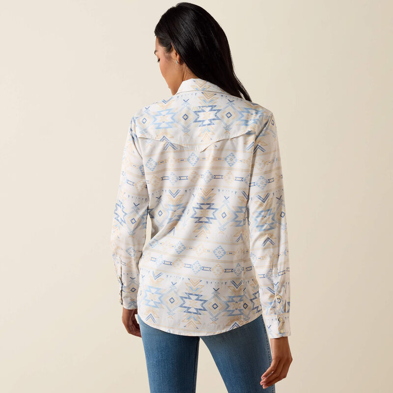 Venttek Turtledove Print Shirt by Ariat