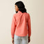 Amanda Shell Pink | Ariat Girls Long Sleeve Shirt