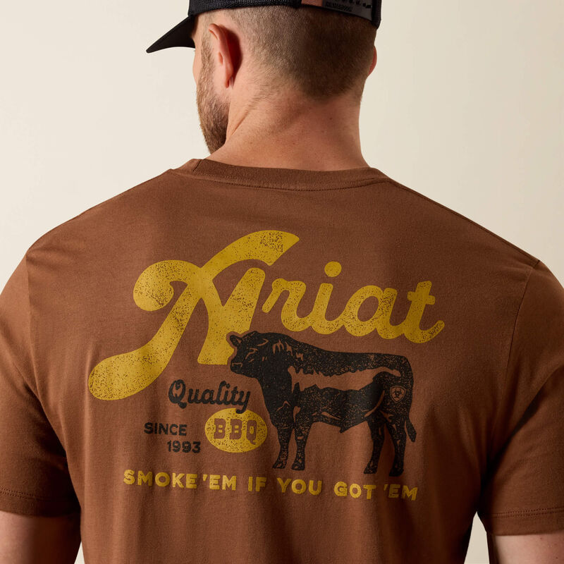 Camiseta BBQ Smoke | Ariat Hombres