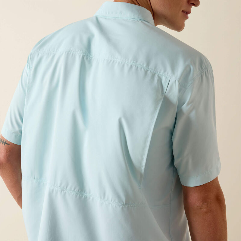 Chemise Outbound Bleu Lumineux | Confort et Style Premium