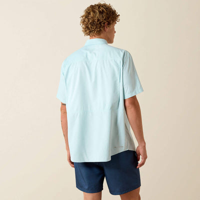 Chemise Outbound Bleu Lumineux | Confort et Style Premium