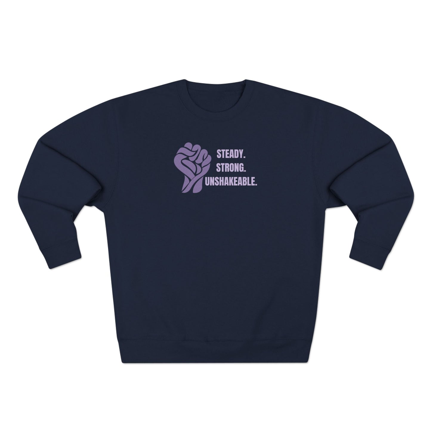 Constante. Fuerte. Inquebrantable. Sudadera de Concienciación sobre la Epilepsia