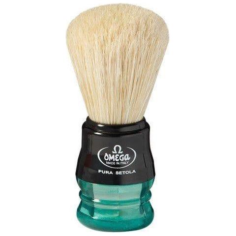 Brosse à raser synthétique Omega S-Brush Modèle 100% #10077