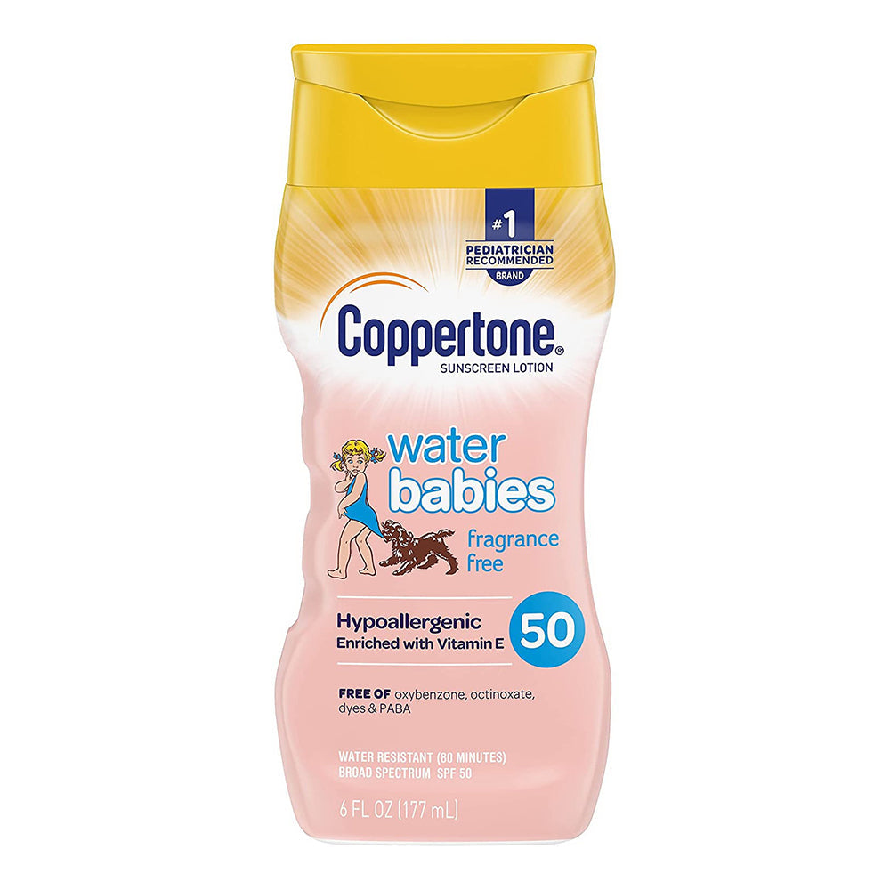 Coppertone Water Babies Pure & Simple Sunscreen Lotion SPF 50