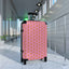 Valise à fleurs de chat rose | Bagages Cute Chaos