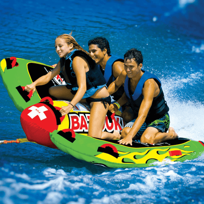 WOW Watersports Big Bazooka Towable Water Tube for 1-4 Riders