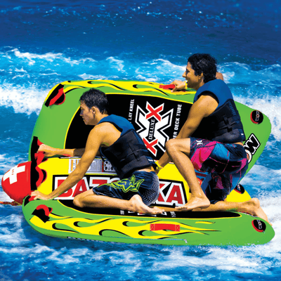 WOW Watersports Big Bazooka Towable Water Tube for 1-4 Riders