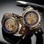 SHENHUA Men's Fashion Hollow out Watch Antique Fully Automatic Mechanical Watch - Korvel