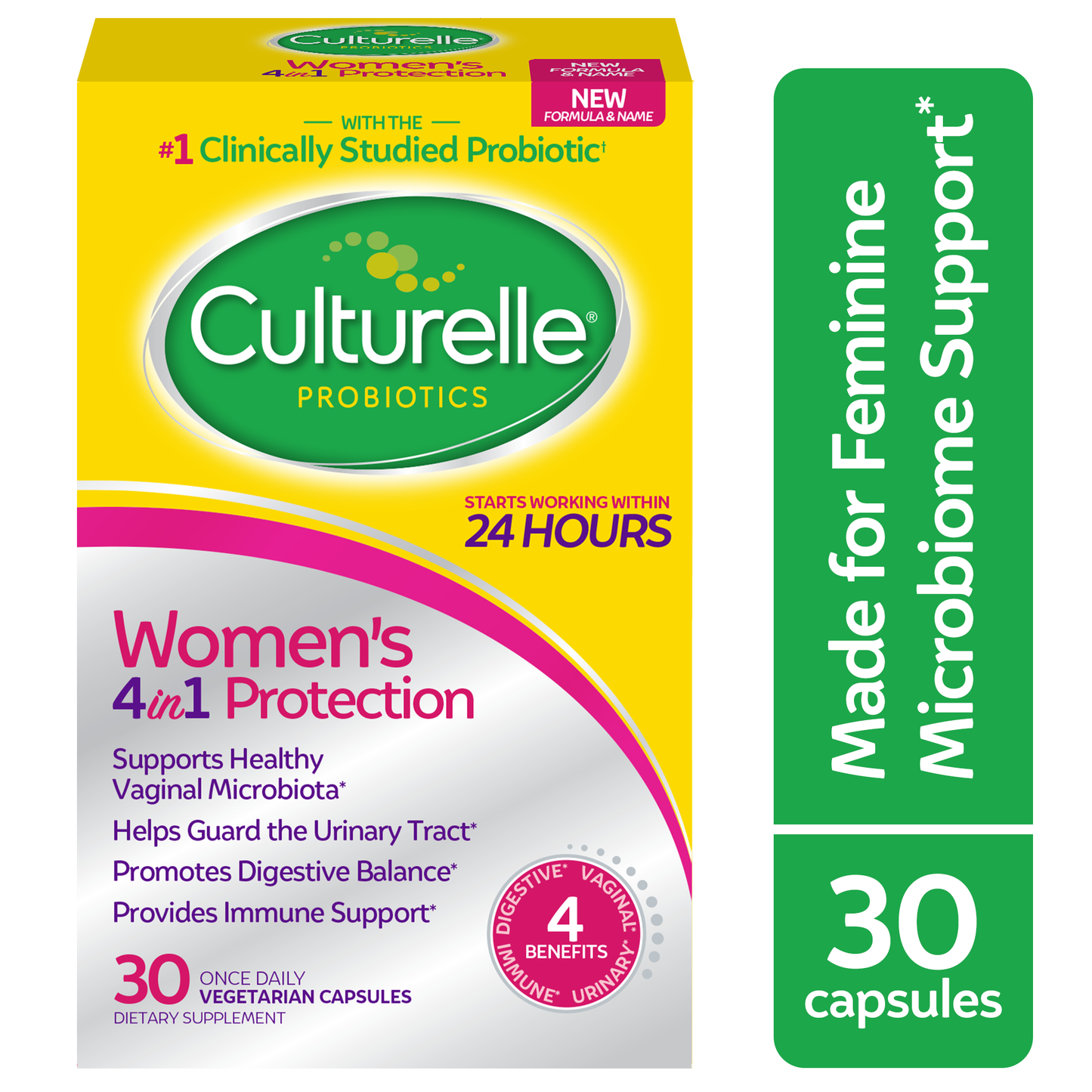 Culturelle Women's Healthy Balance Probiotic Capsules - 30 Count