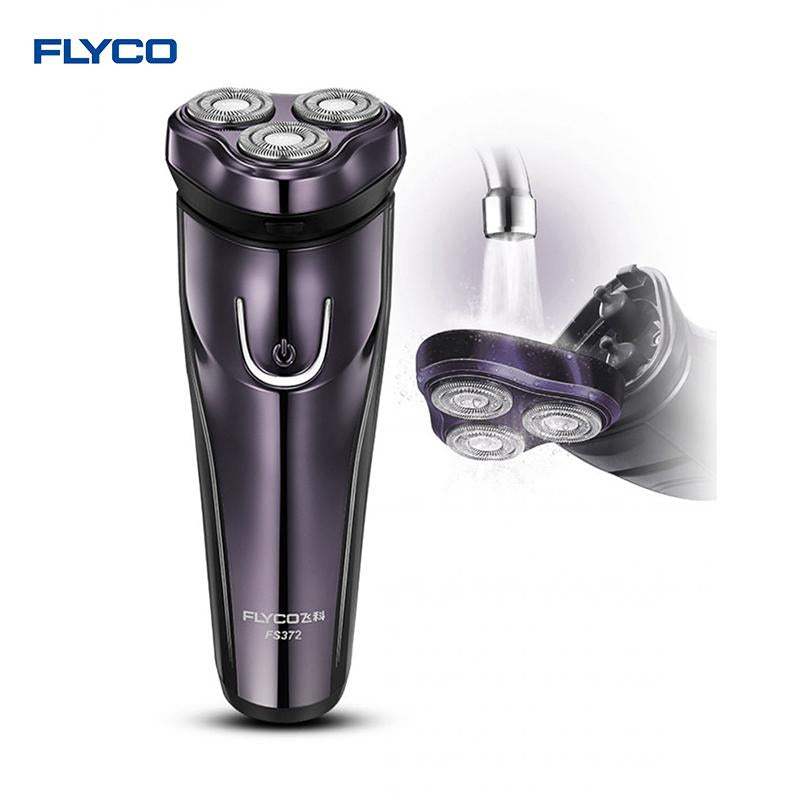 FLyco Professional Body Washable Electric Shaver for Minutes Rechargeable Electric razor 3D Floating FS372 - Korvel