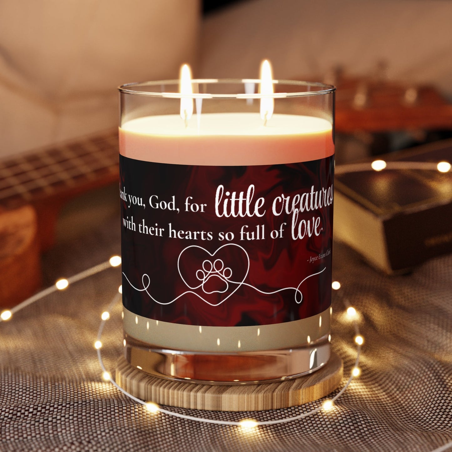 Bougie Parfumée Little Creatures - Verre Complet, 11oz