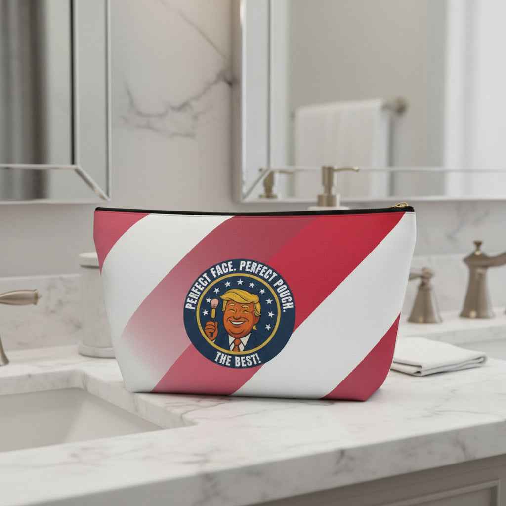 Mock Presidential Seal Makeup Pouch
