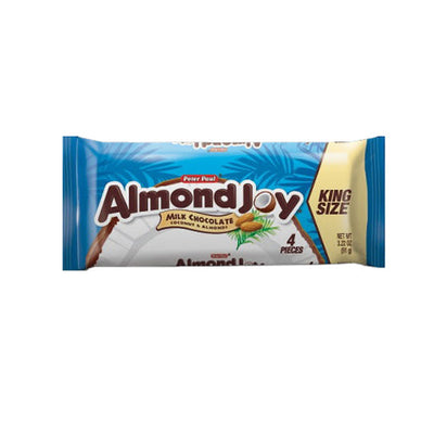 Almond Joy King Size Candy Bars - 18 Count Box