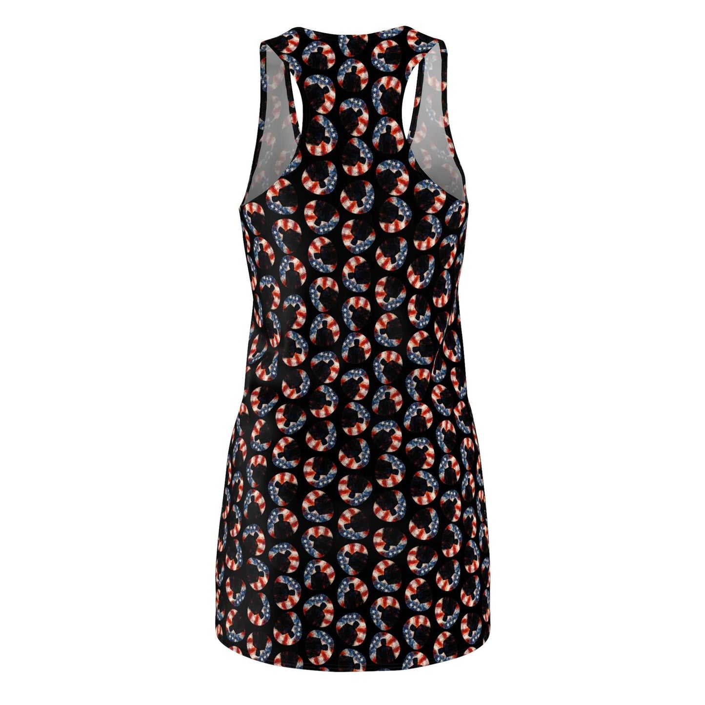 Stars & Stripes Crescent Racerback Dress