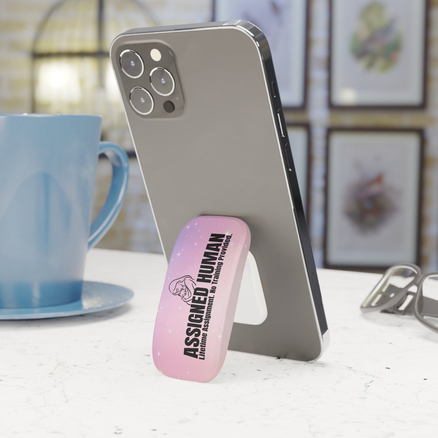 Assigned Human Phone Stand – Premium Phone Grip & Kickstand