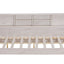 Full Size Daybed Frame with Storage Bookcases - White Oak