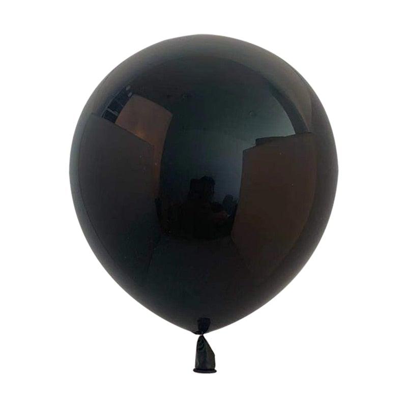 101-Piece Gold and Black Balloon Garland Kit for Celebrations
