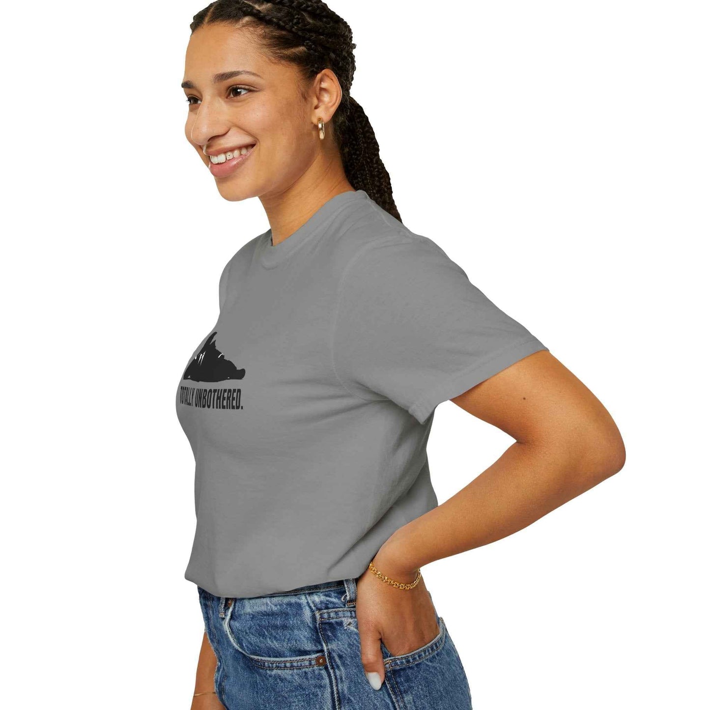 Totally Unbothered Unisex Statement T-Shirt