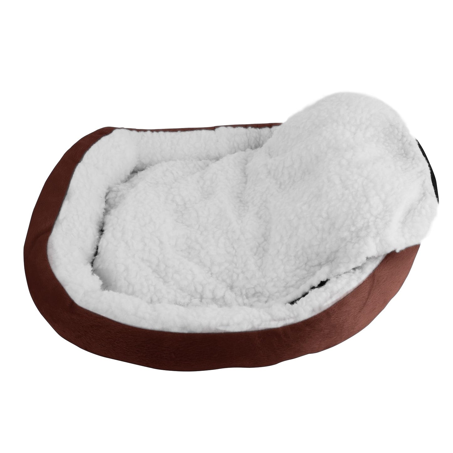 Lit en Fleece Douillet pour Petits Animaux