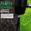 Kit de Bordes de Jardín de Plástico de 60FT sin Excavar con 54 Clavos