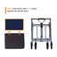 Outdoor Garden Multipurpose Micro Collapsible Beach Trolley Cart Camping Folding Wagon - Korvel