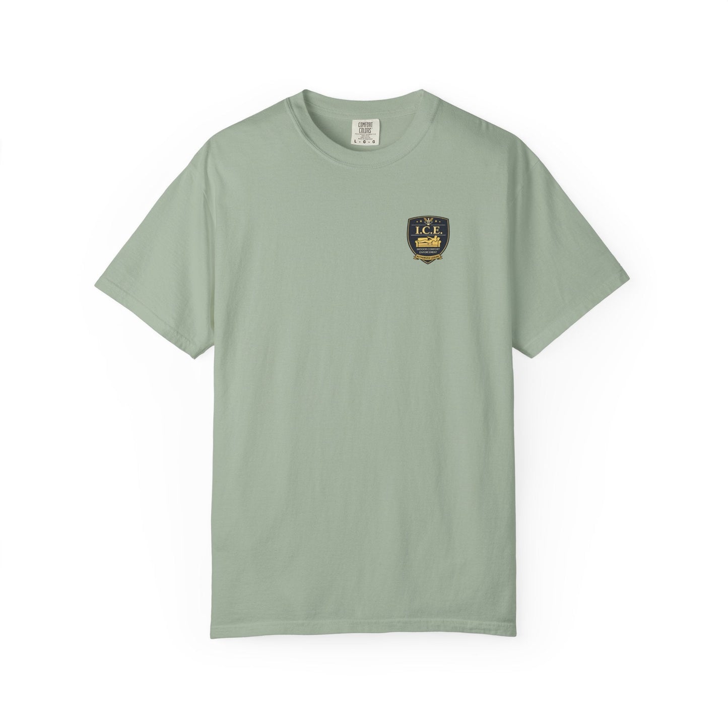I.C.E. Badge T-Shirt | Institute of Cozy Excellence Tee