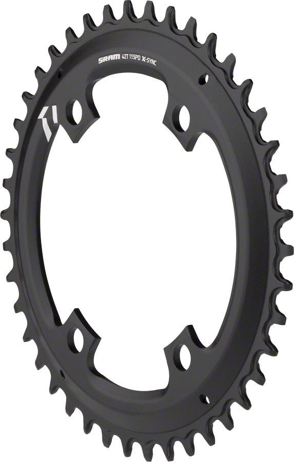 SRAM X-Sync 42T Chainring - 110mm BCD Asymétrique - Noir