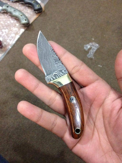 Premium Handmade Damascus EDC Skinner Knife - Korvel