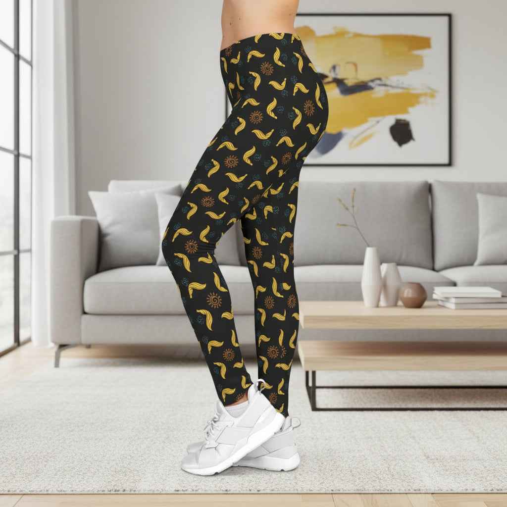 Comb-Over Chaos Women's Leggings