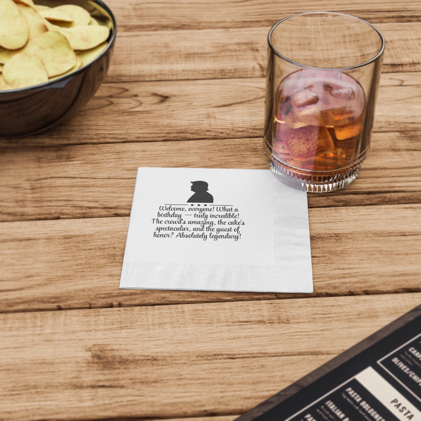 Legendary Birthday Bash Party Napkins